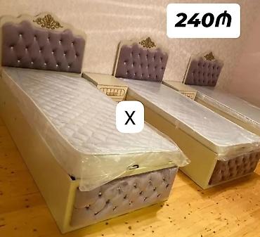 dosekler: - Məhsul: Tək nəfərlik məbəd tipli çarpayı - Qiymət: 240 ₼ (şəkildə — 1