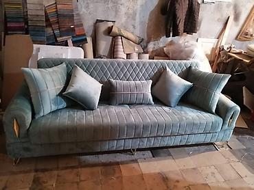 Divan və kreslo dəstləri: Künc divan, 2 kreslo — 7