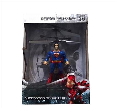 duks original: Leteći heroj superman na pokret ruke. leteći heroj superman na pokret — 1