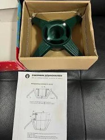 Praznična dekoracija: Postolje za jelku – Eisenwerk Rödinghausen, TYP 075 - Težak, stabilan — 8