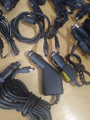 Другая автоэлектроника: Автомобильные зарядные устройства и кабели (набор) Описание: - — 8