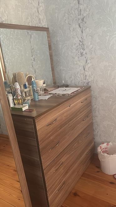 nabor hacar: Yataq otağı mebel dəsti - Material: ağac teksturalı laminat/MDF — 2