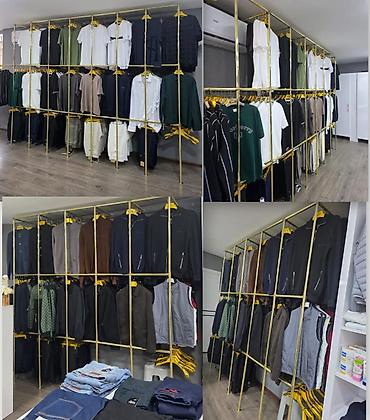 Готовый бизнес: Paltar magazasi ucun asilqan vitrin 2 eded.1 ededi 240/220. 1 ededi — 1