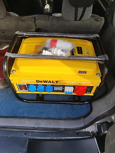 Бизнес үчүн жабдуулар: Инверторный бензиновый генератор DeWALT 6500AV Основные — 2