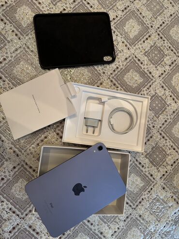 mini telefonlar: Ipad mini 6. Karobka adapter uzerinde kabro verilir herseyi movcuddu