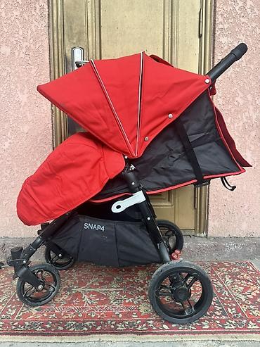 easy walker: Прогулочная коляска Valco Baby Snap 4, красная - Лёгкая и манёвренная — 1