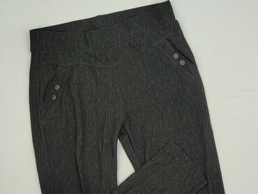 spodnie dzianinowe szerokie: Spodnie materiałowe damskie, rozmiar 2XL