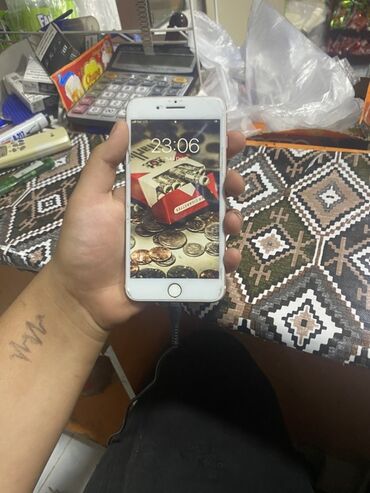 Mətbəx texnikası: IPhone 7 Plus, Rose Gold, Barmaq izi