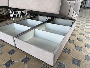 Односпальные кровати: Односпальная тахта с подъёмным коробом - Компактная тахта с вшитым — 20