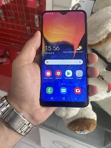 Samsung Galaxy A10, 32 ГБ, цвет - Голубой, Две SIM карты — 1