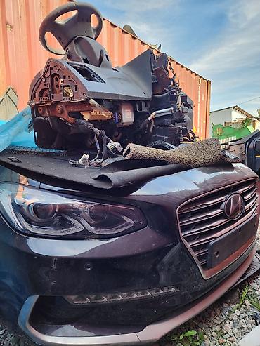 Передняя часть автомобиля (морда в сборе) Hyundai: фары, решетка