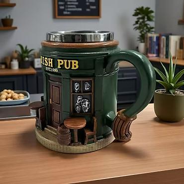 iris: Fincanlar, rəng - Yaşıl, 1 əd, 300 ml — 2