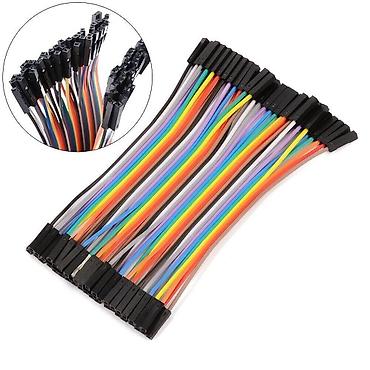 40 Pin Ayrılabilən Dişi-Dişi Jumper Kabel – 100 mm Layihələrdə
