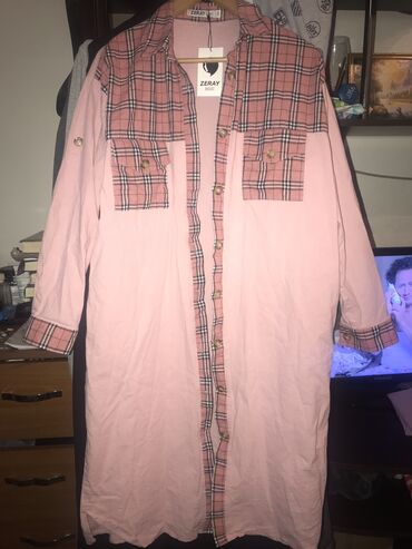 сарафан и тунику: XL (EU 42), цвет - Розовый, A-Dress