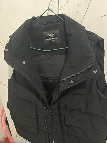 Куртки: Мужская куртка, L, XL, 2XL, Emporio Armani, Б/у, цвет - Черный, Самовывоз, Платная доставка — 5