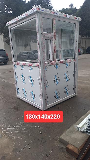 Будки, киоски: Mühafizə butkaları – 155x155 sm ölçülü, ağ rəng Qiymət: 890 manat - at lalafo.az — 10 Будки, киоски: Mühafizə butkaları – 155x155 sm ölçülü, ağ rəng Qiymət: 890 manat - — 10