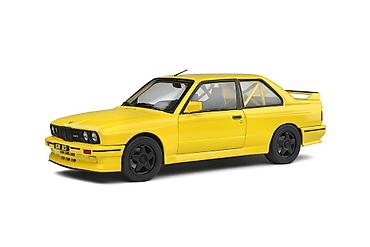 bmx rog: 💛 BMW E30 M3 – Dakar Yellow Street Fighter – 1990 – 1:18 Solido — 1