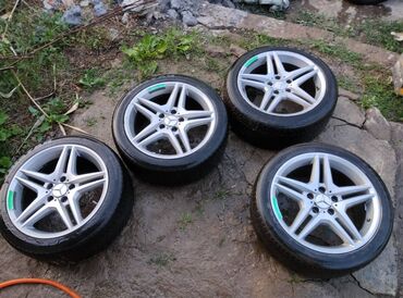 Колеса в сборе 225 / 45 / R 17, Зима, Б/у, Комплект, Легковые, Литые, отверстий - 5