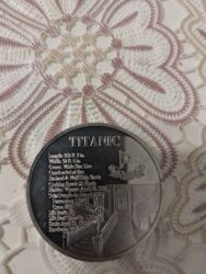 gümüşün qiyməti 2024: Titanik medal. qiyməti 23 dollardı. Ama mən antikanı 20 azn satıram