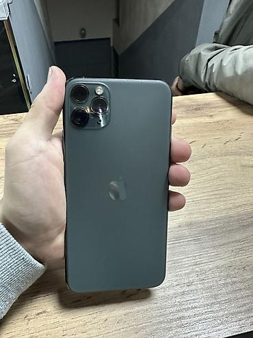 aifon 11pro: IPhone 11 Pro Max, 256 ГБ, цвет «Тёмно‑зелёный» (Midnight Green) Есть — 3