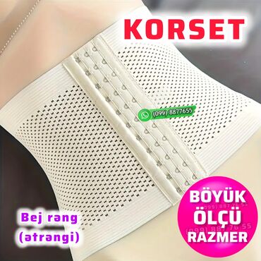 Korset (böyük razmer) ▪️ Təzə etiketkalı ✔️ Tül corab HƏDİYYƏ 🎁
