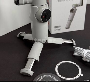 Telefon üçün tripodlar: Gimball "Insta 360 flow pro" bundle Qutu açılıb, yalnız işləkliyi — 11