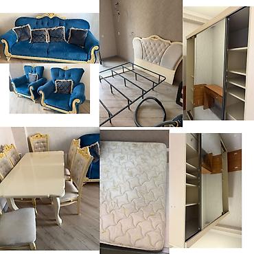 mebel materiali: Dest hamisi 400₼ .Deste yataq mayras daxil,divan kreslo,dehliz — 1