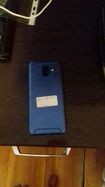 запчасти ауди а6 с5 бишкек: Samsung Galaxy A6 | 16 ГБ, цвет - Синий, | Битый, Отпечаток пальца, Две SIM карты
