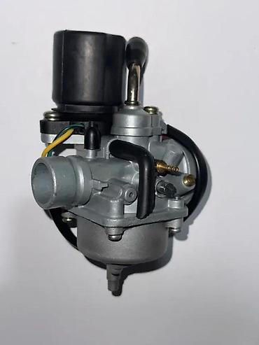 tomos atx: Karburator za skuter ili motocikl, izrađen od metalne legure, sive — 1
