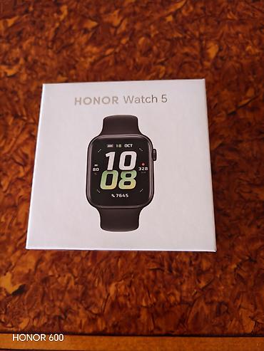 honor watch magic: HONOR Watch 5 ağıllı saat Əla vəziyyətddədir.Qola 3-4 dəfə taxılıb. - — 1