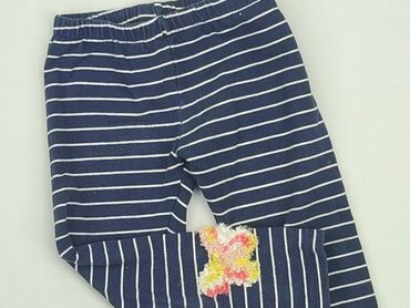 legginsy z siatka po boku: Leggings, 12-18 months, condition - Very good