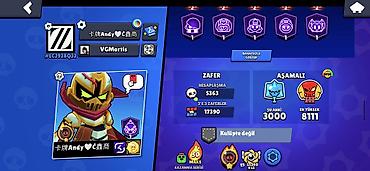 buji: Brawl Stars hesabı – tam kolleksiya, yüksək kuboklar və zəngin — 2