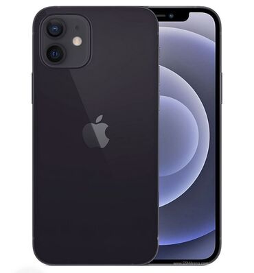 balaca akumlyator: IPhone 12, 128 ГБ, Черный, Отпечаток пальца, Face ID