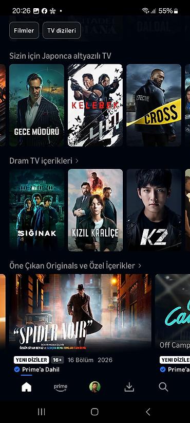 Услуги: 🛍 *Amazon Prime Video 4K UltraHD* ✅Televizor🖥,telefon📲 və ya — 9