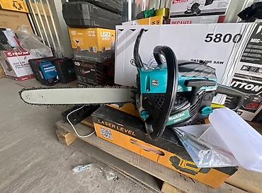 Оңдоп-түзөө жана курулуш: Бензопила Makita 5800 - Тип: бензиновая цепная пила (Gasoline Saw) - — 1