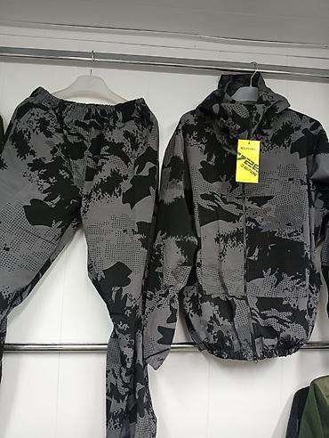 невидимый плащ: Лёгкий камуфляжный костюм с капюшоном (куртка + брюки) - Назначение — 7