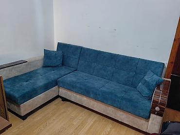 salon divan: Məhsul: L formalı yumşaq künc divan (baza var) - Dizayn: Sol künclü L — 2