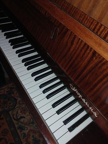 купить пианино бу: Upright pianino – “Ukraina” (Украина) markası - Korpus: tünd qəhvəyi — 3