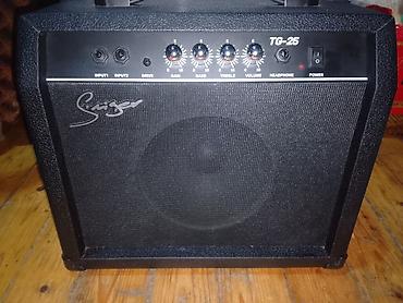 Звуковое оборудование: Suger TG-25 elektrik gitar gücləndiricisi 2 aydır almışam səs kartı — 2