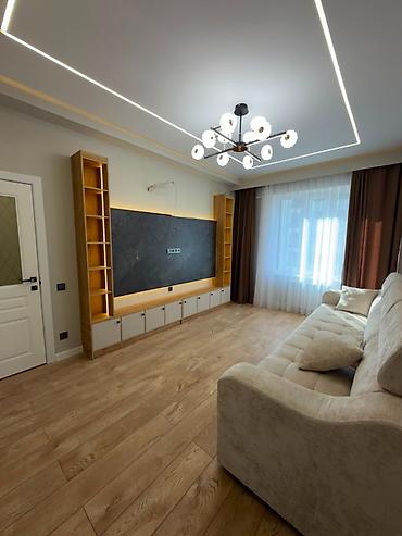 квартиры токмок продажа: 2 комнаты, 68 м², Технопарк Элитка, 10 этаж, Евроремонт — 5