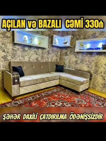 kuxna kunc divan: Künc divan, Yeni, Açılan, Bazalı, Parça, Pulsuz çatdırılma