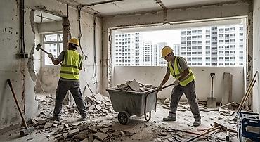 Digər tikinti xidmətləri: EV • OFİS • OBYEKT SÖKÜNTÜSÜ ⚒️ Sürətli və peşəkar söküntü xidməti Ev — 11