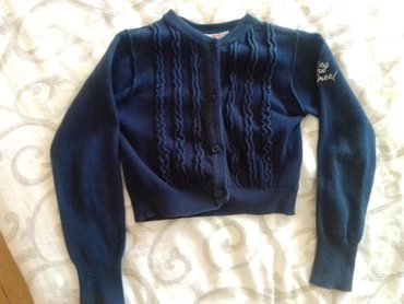 Sve za decu: Teget bolero, velicina 7-8, realno 6