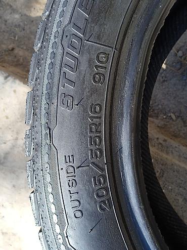Шины: Шины 205 / 55 / R 16, Зима, Б/у, 1 шт, Легковые, Китай, Bridgestone — 4