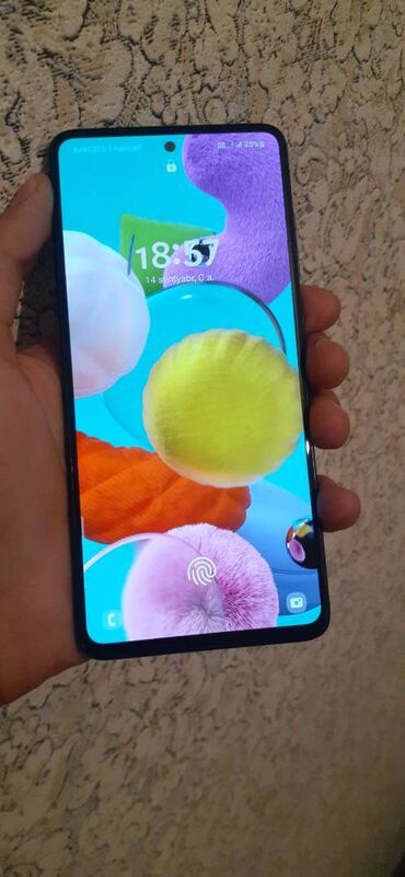 samsung galaxy a51 kabro: Samsung A51, 64 GB, rəng - Lilac color