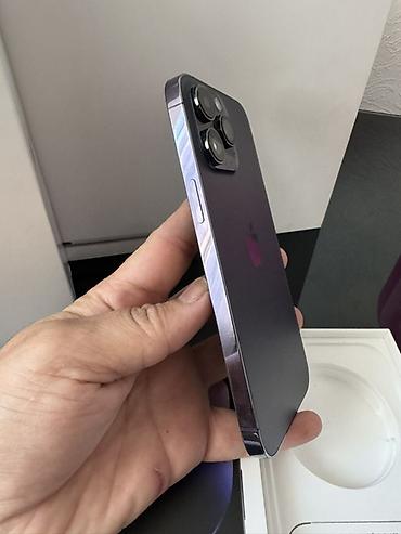 ipone 14 pro max: IPhone 14 Pro, Б/у, 256 ГБ, Deep Purple, Коробка, В рассрочку, 76 % — 3