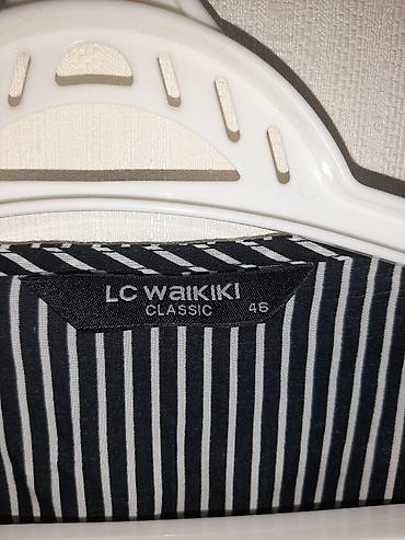 koftalar 2022: LC Waikiki Classic qadın koftası - Rəng/naxış: qara fonda ağ şaquli — 2