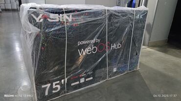 авто видеокамера: Срочная акция Yasin 75 UD81 webos magic пульт smart Android Yasin