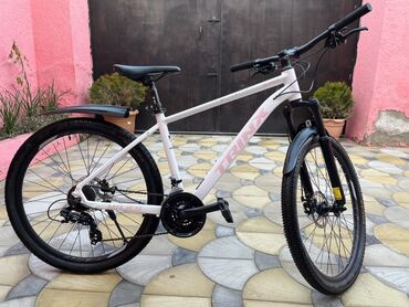 İdman velosipedləri: Velosiped Trinx Majes dağ velosipedi Trinx M260 26lıq Ağ rəng İtalyan — 3