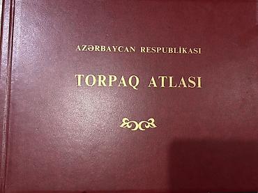 Kitablar və jurnallar: Ekoloji atlaslar və Torpaq atlası. Hər biri 50 manat. İkisini alana 80 — 3